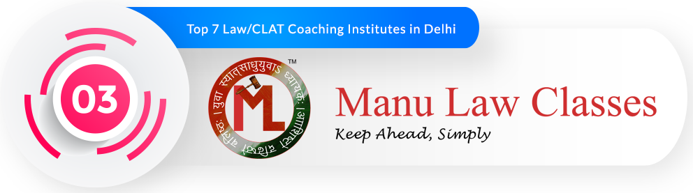 Rank 3- Best CLAT Coaching Institute in Delhi