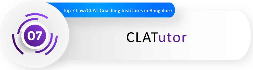 Rank 7- Top CLAT Coaching Institutes in Bangalore