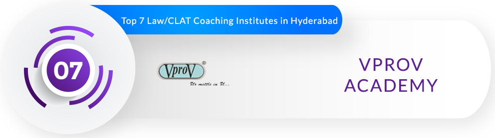 Rank 7- Best CLAT Coaching Institute in Hyderabad